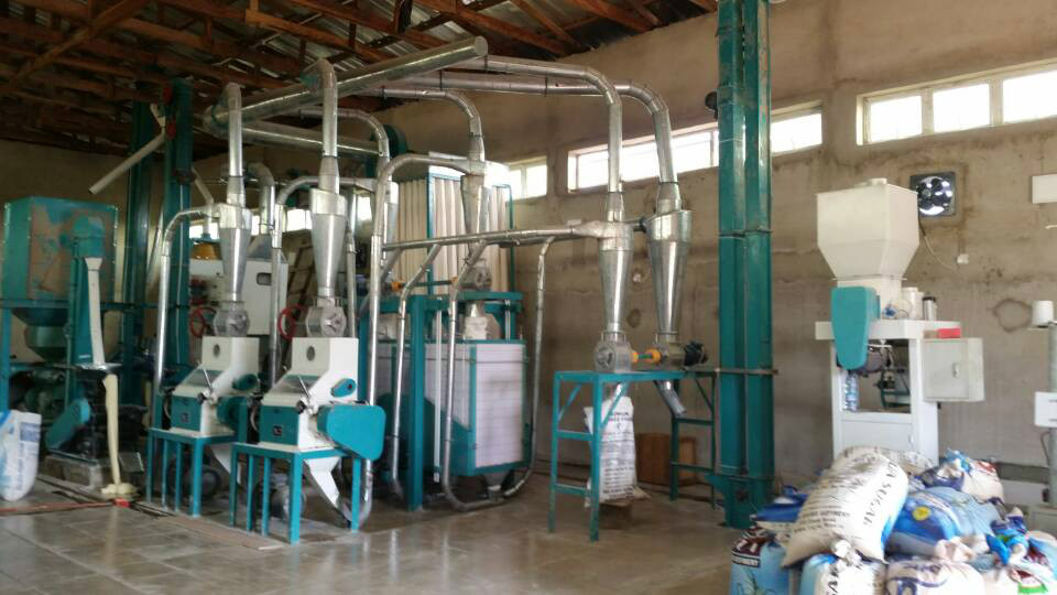 maize mill complete line