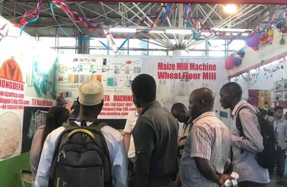 exhibition in tanzania for flour milling machine