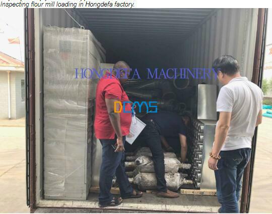 Loading 30T maize mill container to Kenya